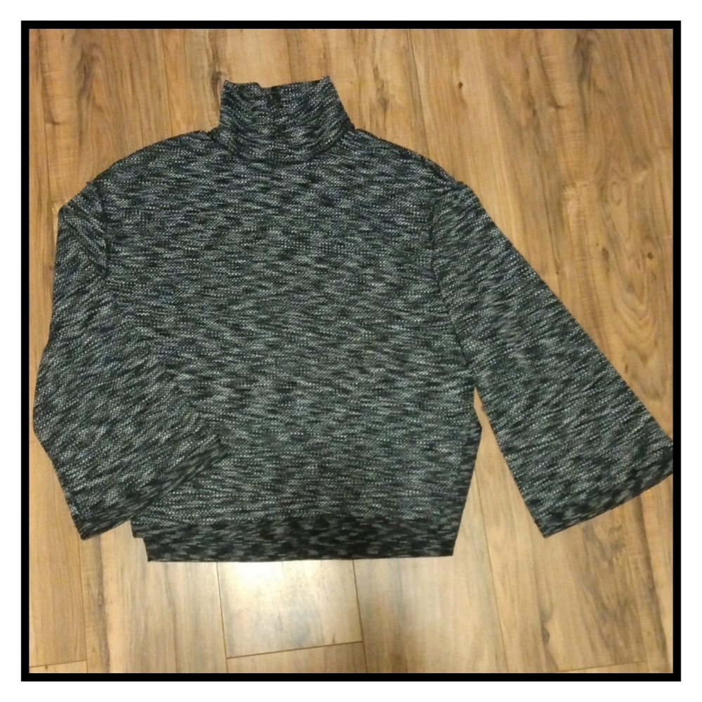 SOLD - Free People Sunny Days Boxy Turtleneck Top